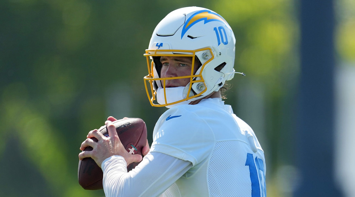 Los Angeles Chargers quarterback Justin Herbert